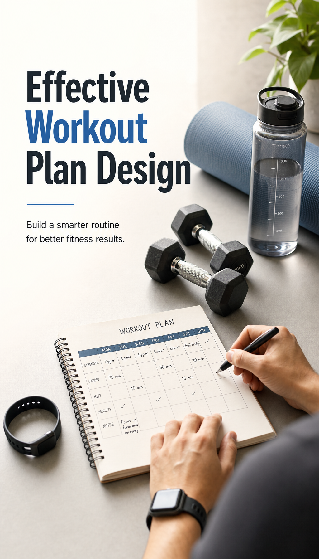 Read more about the article Effective Workout Plan Design for Optimal Fitness Results